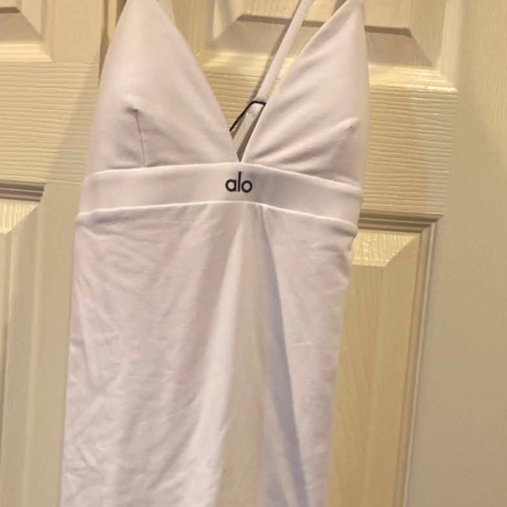NWT Alo Yoga splendor dress WHITE Size S - Picture 2 of 4